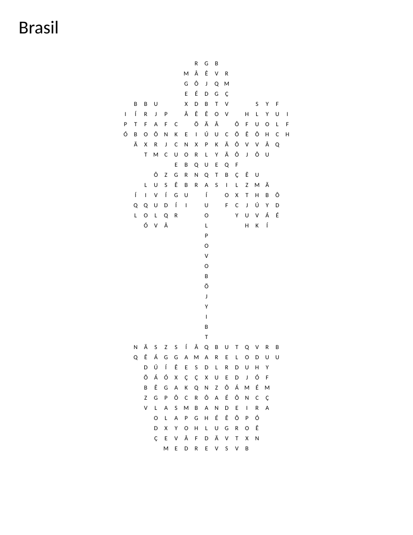 Flower-shaped Brasil word search with Portuguese words for flag colors and national pride.