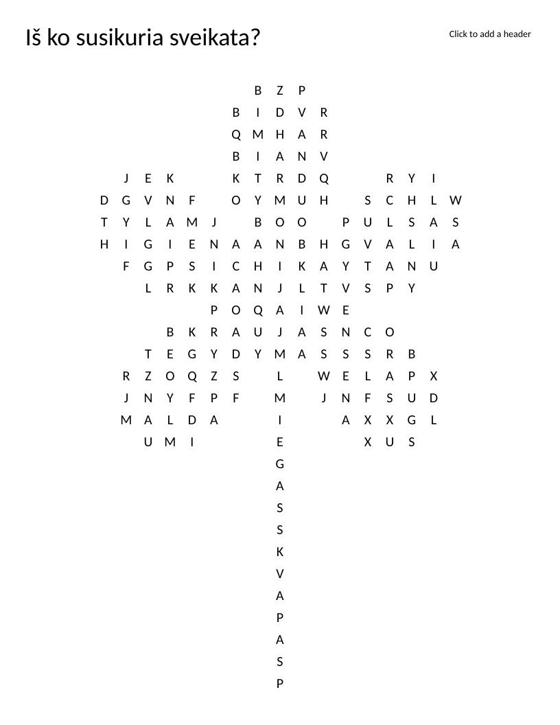 Flower-shaped Lithuanian health word search with words like mityba, sportas, and vitaminai.
