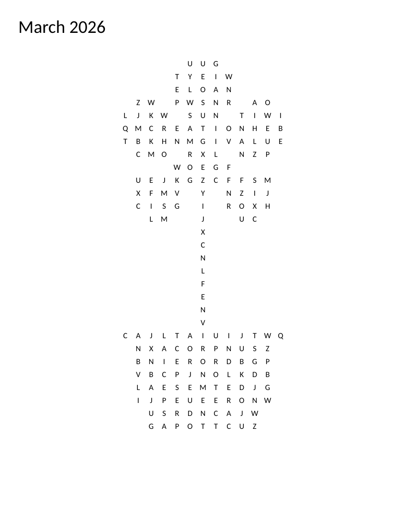 Flower-shaped earth and environment word search with words like environment, protect, and earth.