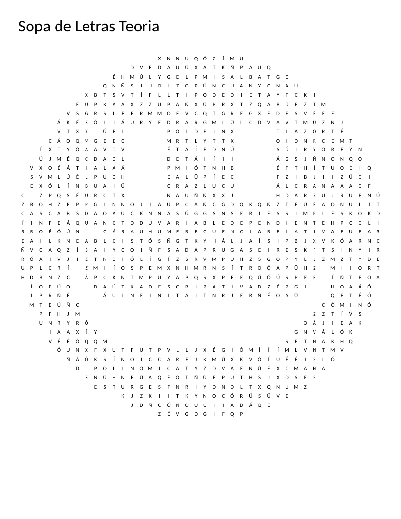 Smiley-shaped Spanish statistics word search with terms like variables, población, and Sturges.