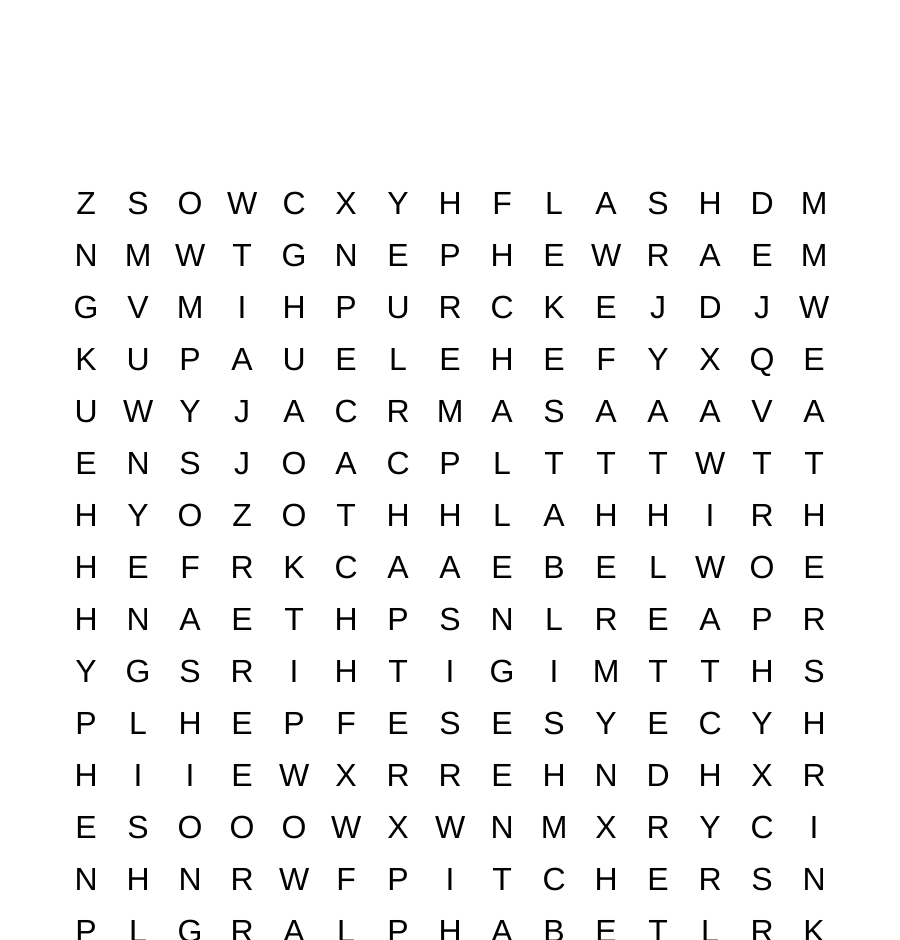 Amazing Bird Nests Wordsearch