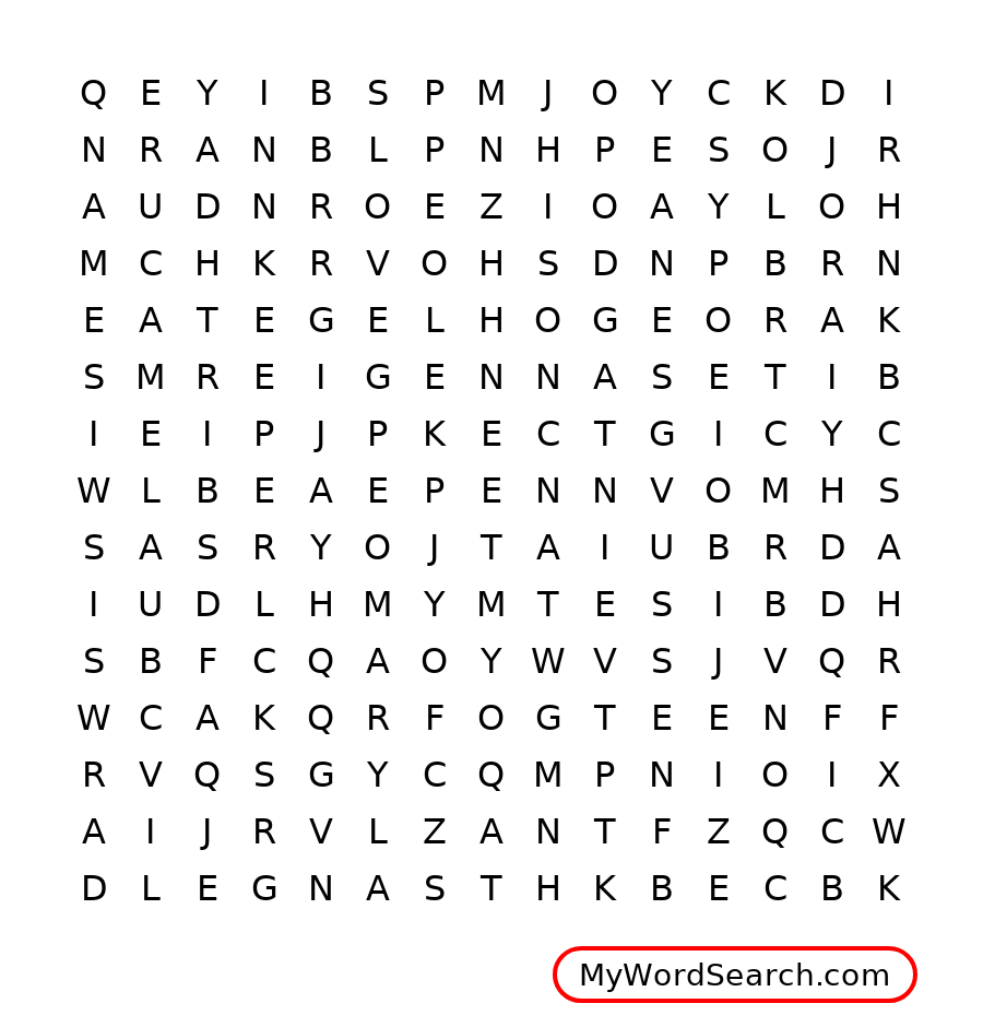 Christmas Word Search