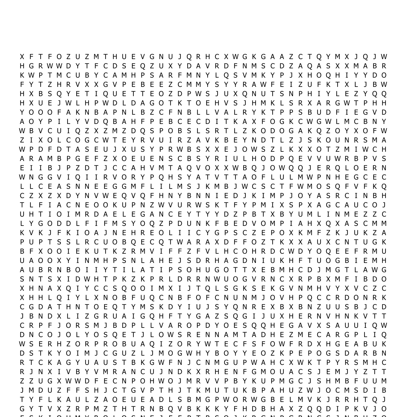 Etiquette Word Search