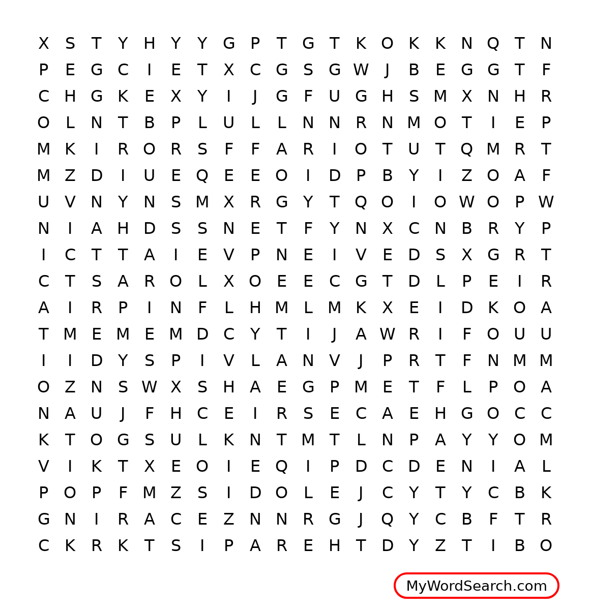Group Wordsearch