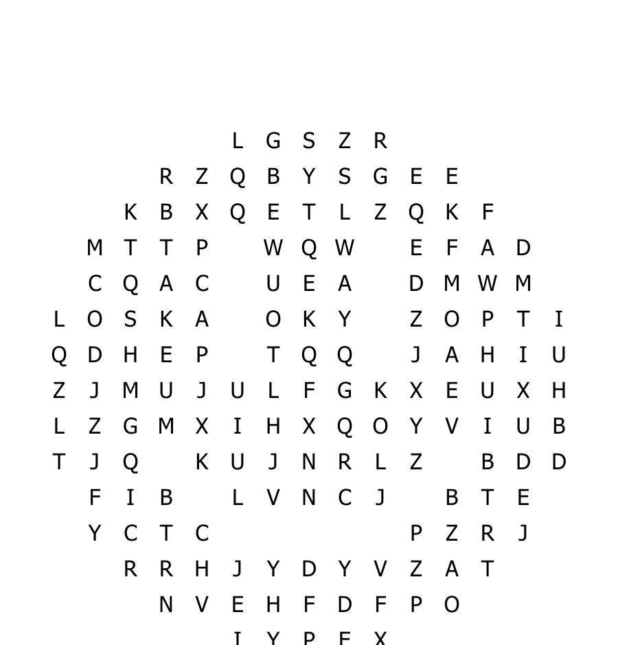 Happy Spelling Bingo Puzzle
