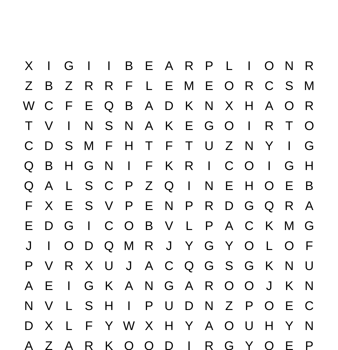 Initial Consonants