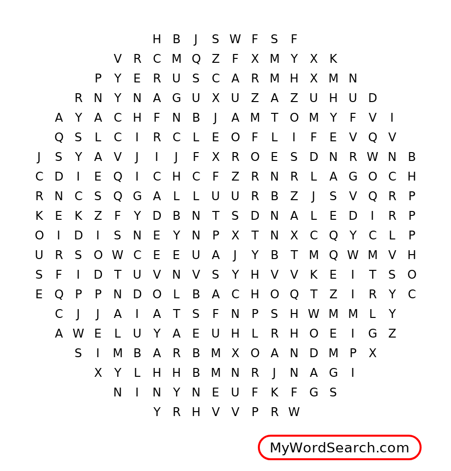 Lion King Word Search