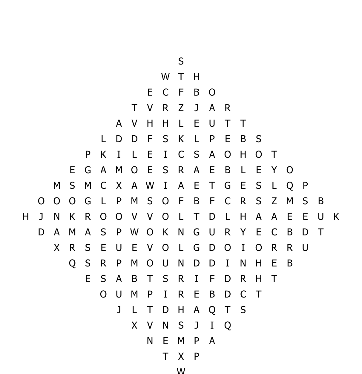 Mason's Word Search