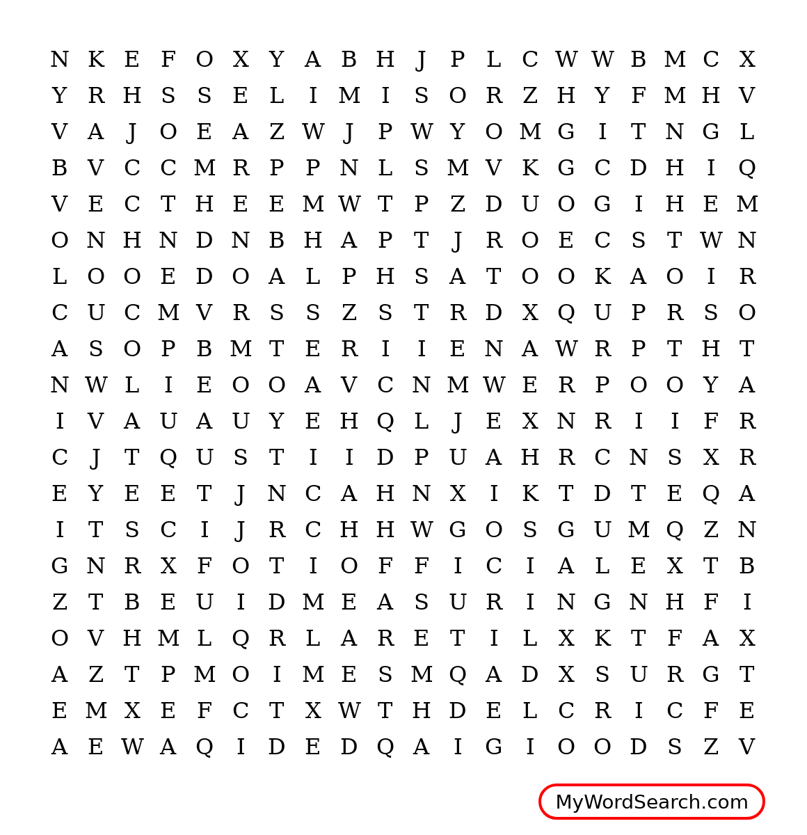 Mrs. Bryce's 4th grade word search