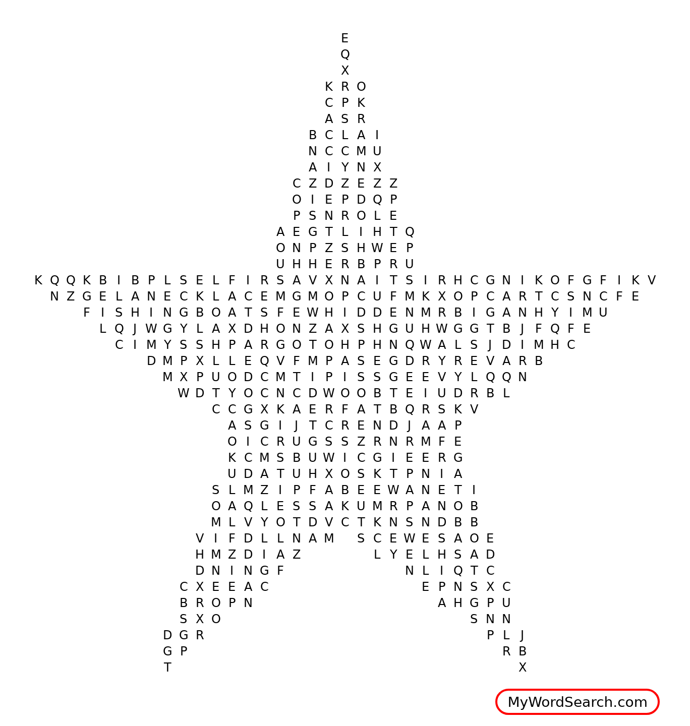 Number The Stars Word Search 1