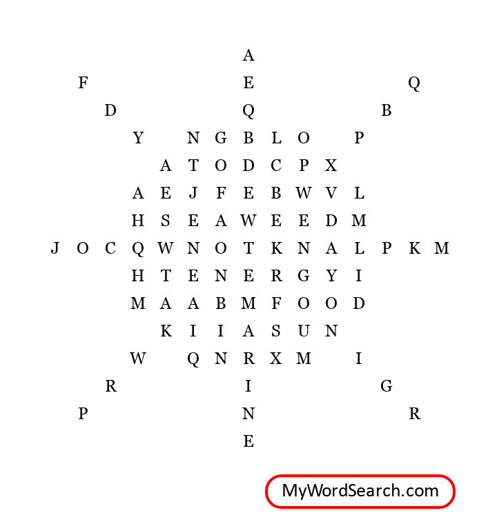 Ocean Word Search