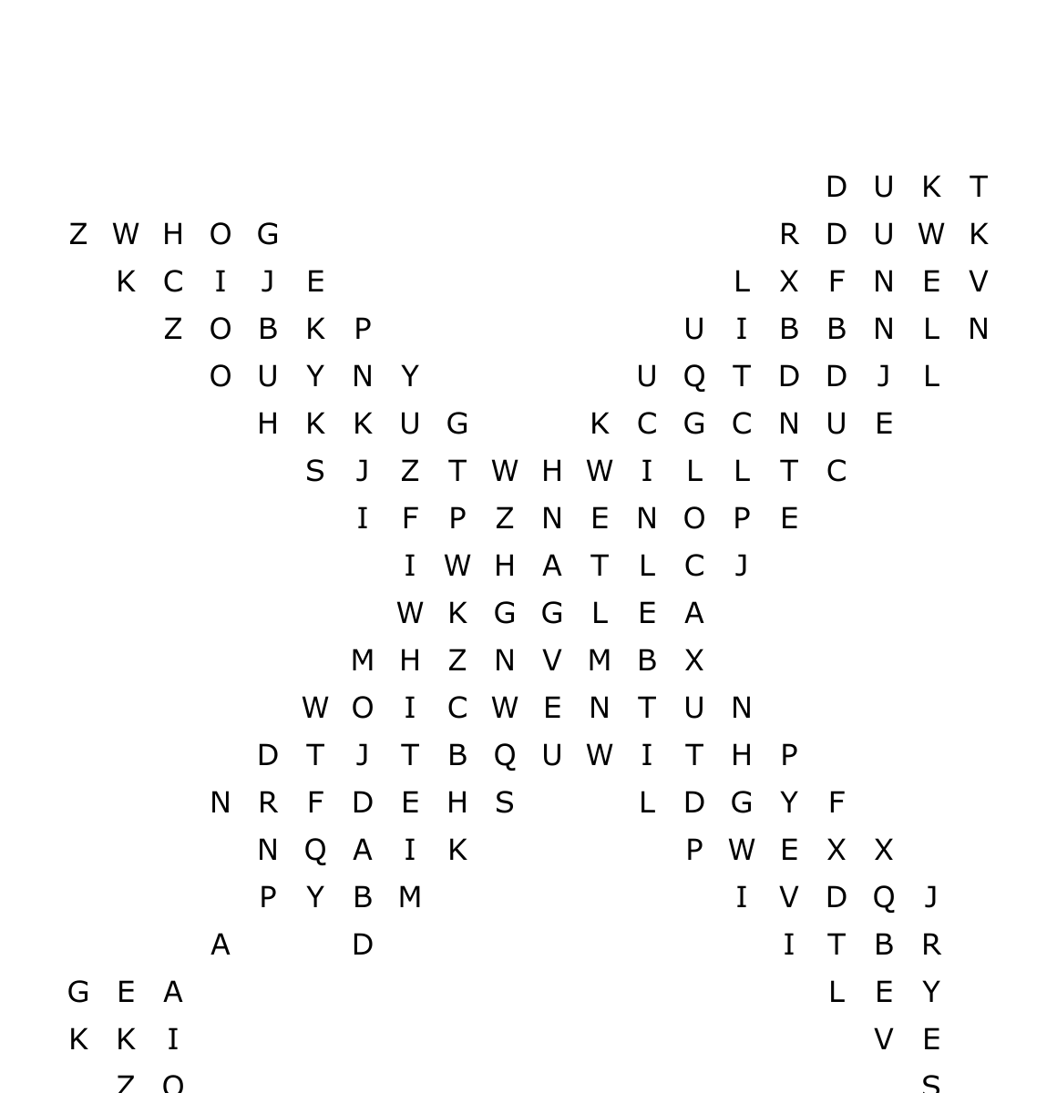 Sight Word Word Find