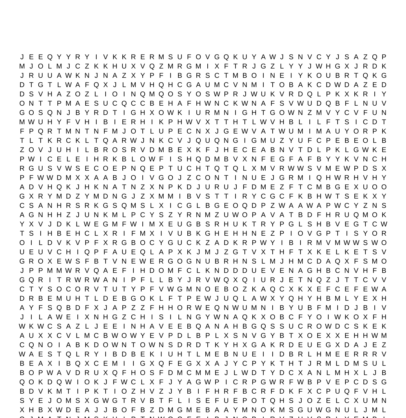 Sight Word Word Search