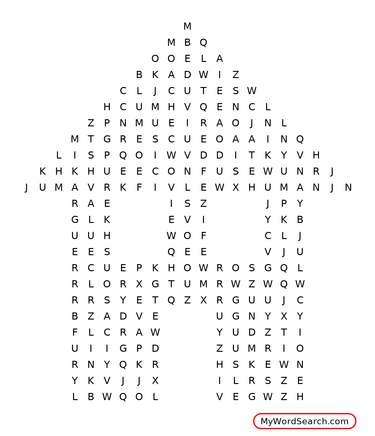 Spelling Words Week 34