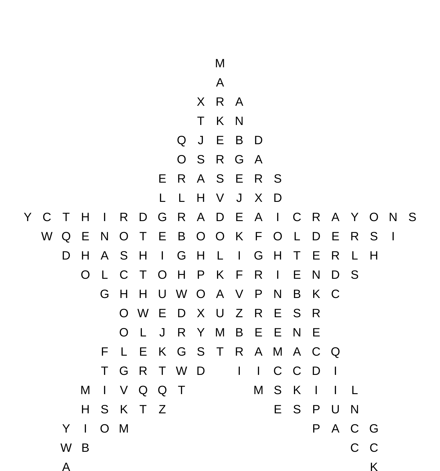Third Grade Word Search