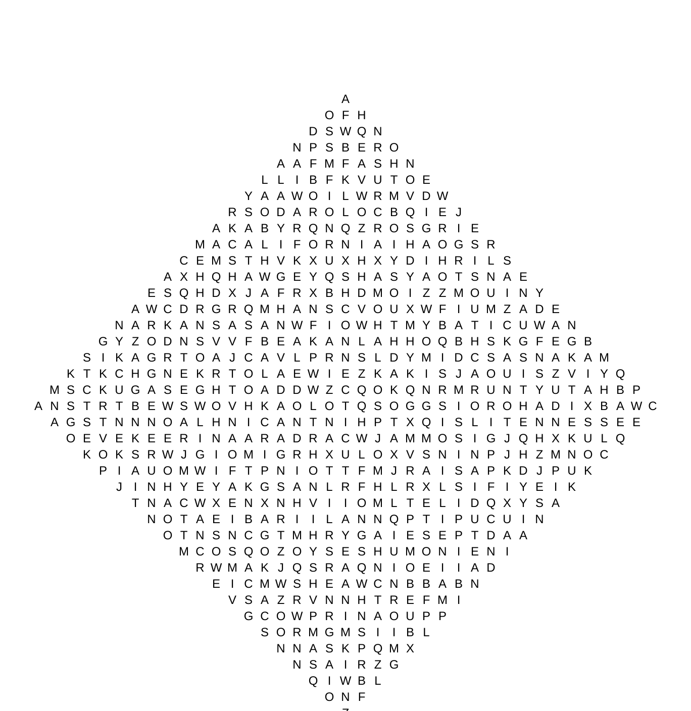 US States Word Search