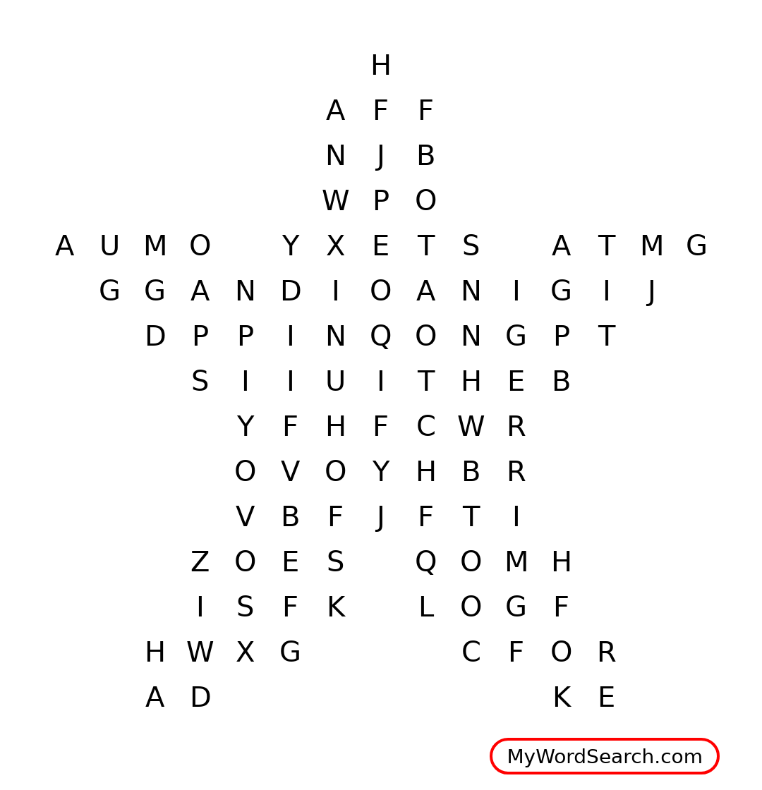 Week 1 Word Search