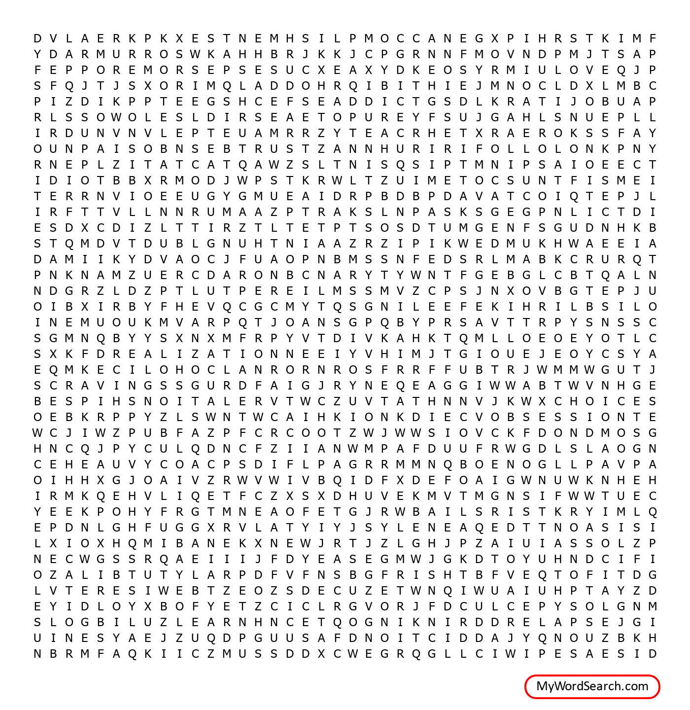 Recovery puzzle