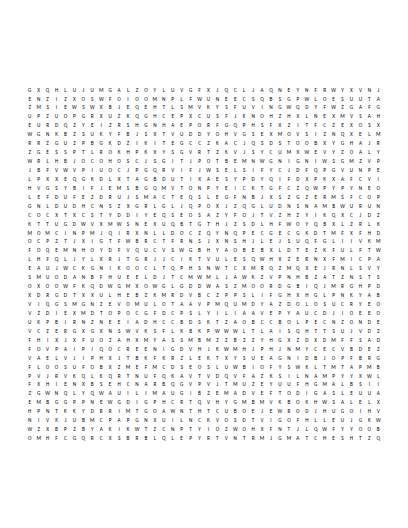 Motorsports & Racing Word Search - Free Printable | BrightSprout