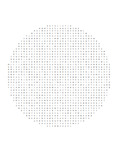 College Algebra #2 Word Search - Free Printable | BrightSprout