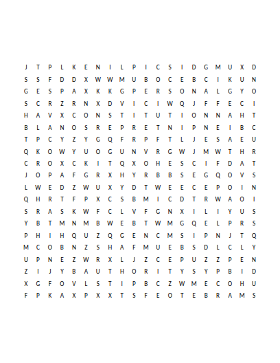 September 2026 Current Events Crossword Puzzle - Free Printable ...
