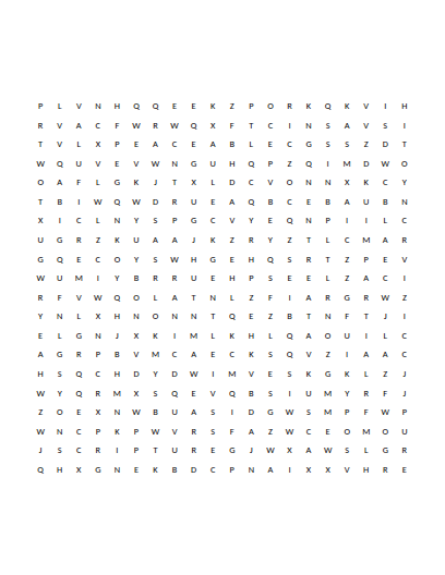 Judges 17:1–6 Word Search - Free Printable | BrightSprout
